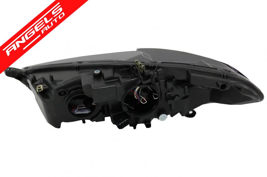 Faruri compatibile cu Ford Mondeo MK5 (2013-2016) LED DRL Semnalizare Secventiala Crom - imagine 4