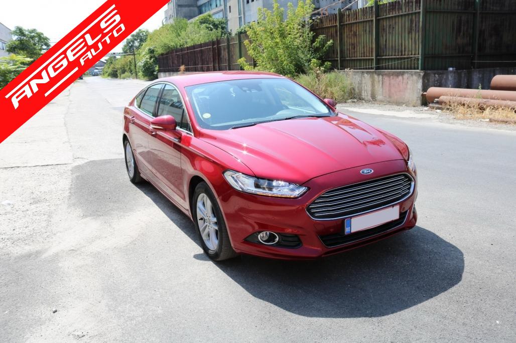 Faruri compatibile cu Ford Mondeo MK5 (2013-2016) LED DRL Semnalizare Secventiala Crom - imagine 5