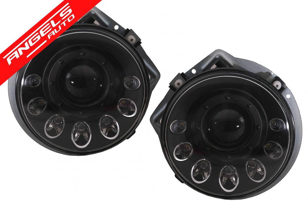 Faruri LED compatibile cu Mercedes G-Class W463 (1989-up) Semnal Dinamic Secvential - imagine 6