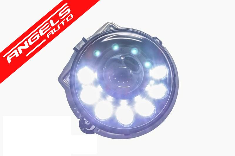 Faruri compatibile cu Mercedes W463 G-CLass Bi-Xenon Look LED 89-12 Mansory-Design - imagine 6