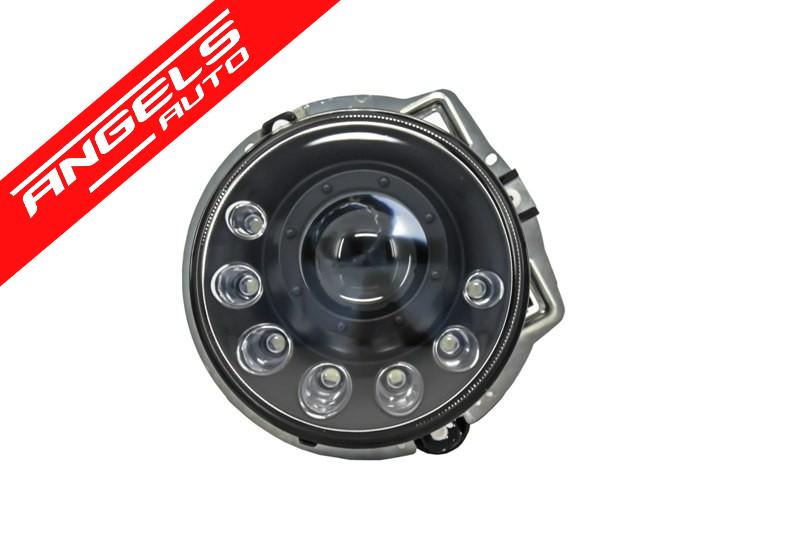 Faruri compatibile cu Mercedes W463 G-CLass Bi-Xenon Look LED 89-12 Mansory-Design - imagine 2