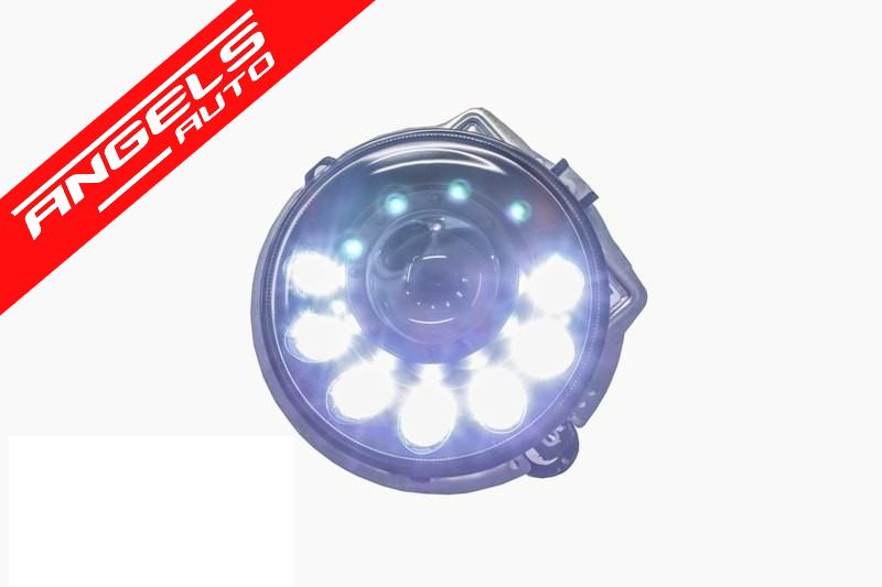 Faruri compatibile cu Mercedes W463 G-CLass Bi-Xenon Look LED 89-12 Mansory-Design - imagine 5