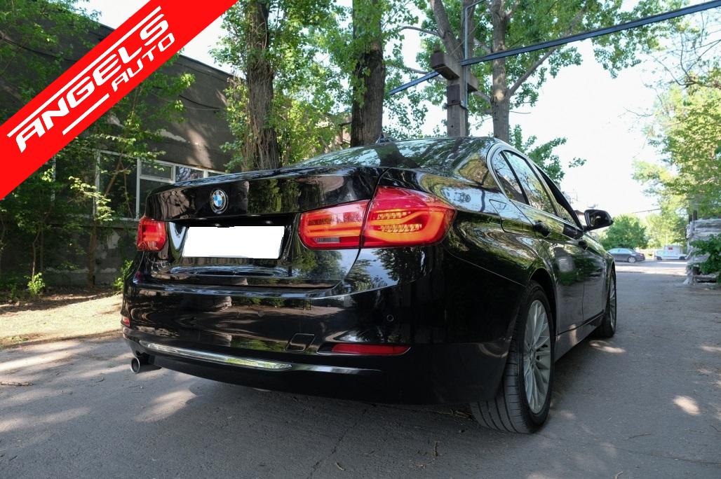Stopuri LED compatibile cu BMW Seria 3 F30 (2011-2019) Rosu Clar LCI Look Semnal Dinamic - imagine 5