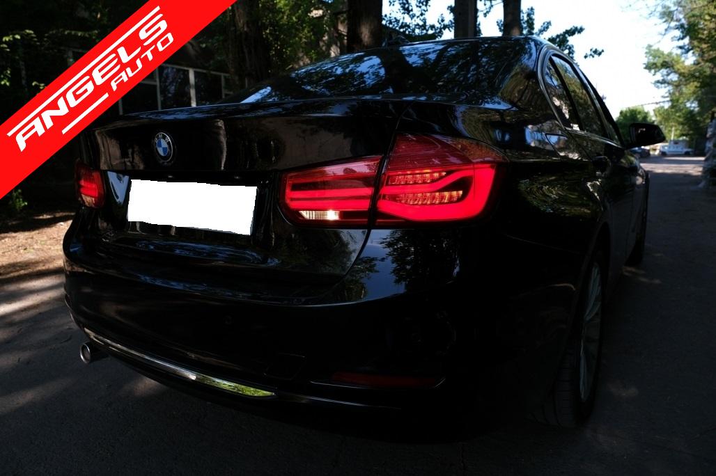 Stopuri LED compatibile cu BMW Seria 3 F30 (2011-2019) Rosu Clar LCI Look Semnal Dinamic - imagine 7