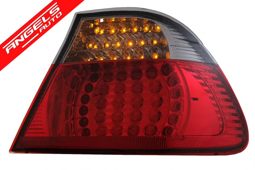Stopuri LED compatibile cu BMW Seria 3 E46 Coupe (1998-2003) Rosu/Fumuriu 2 Usi - imagine 4