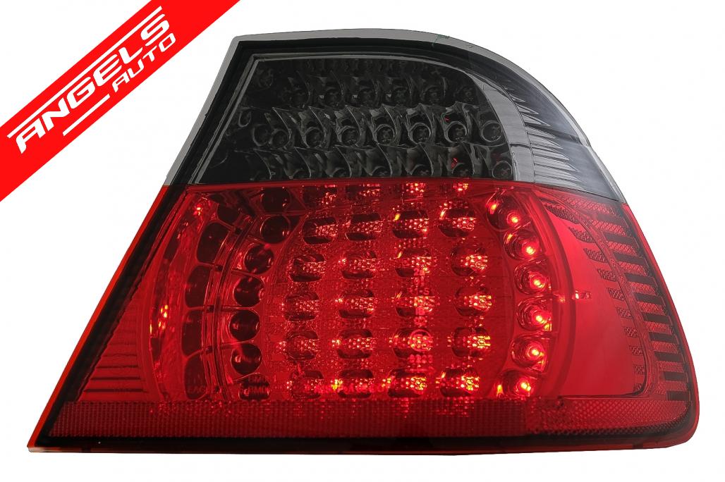 Stopuri LED compatibile cu BMW Seria 3 E46 Coupe (1998-2003) Rosu/Fumuriu 2 Usi - imagine 5