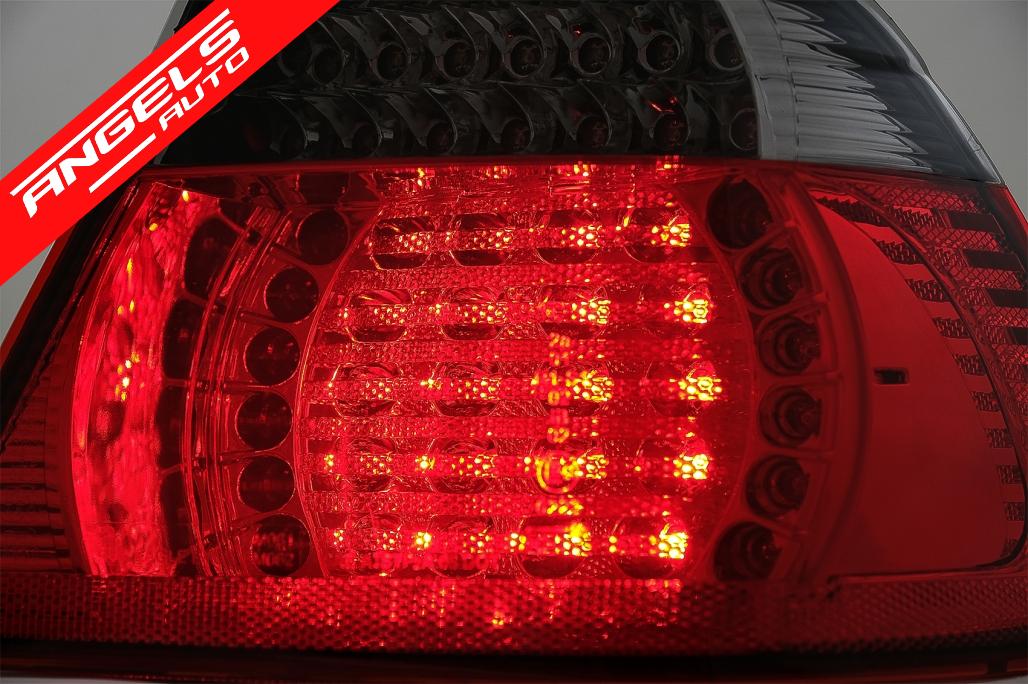 Stopuri LED compatibile cu BMW Seria 3 E46 Coupe (1998-2003) Rosu/Fumuriu 2 Usi - imagine 7