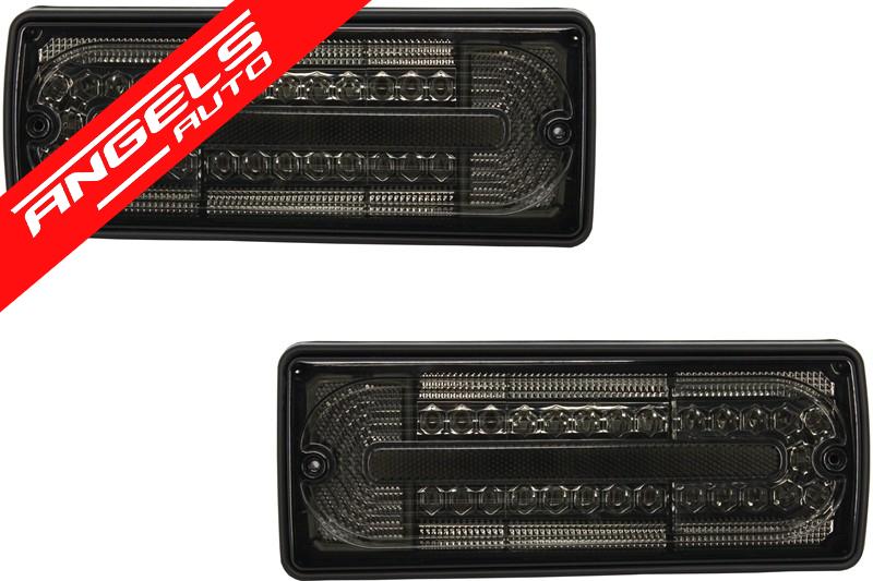 Stopuri Full LED compatibile cu Mercedes W463 G-Class (1989-2015) Fumuriu