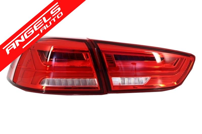 Stopuri compatibile cu Mitsubishi Lancer 2008+ Full Led Light Bar Semnal Dinamic - imagine 3