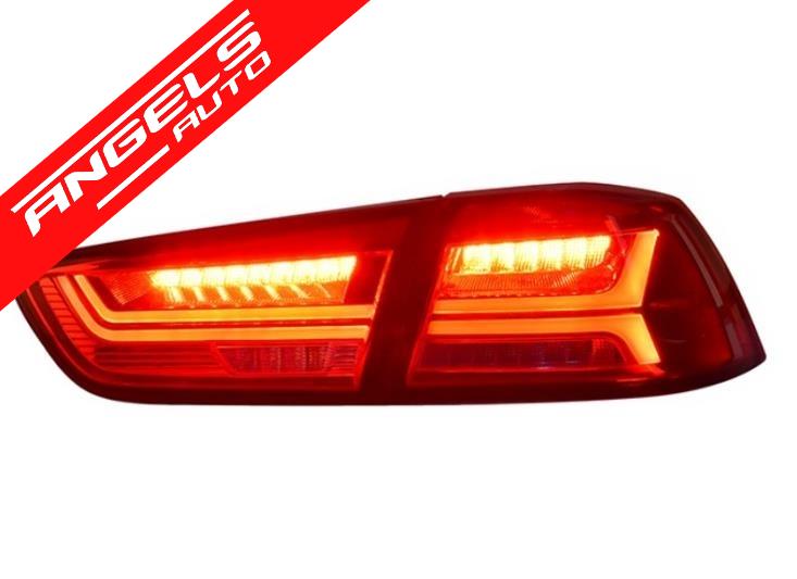 Stopuri compatibile cu Mitsubishi Lancer 2008+ Full Led Light Bar Semnal Dinamic - imagine 4