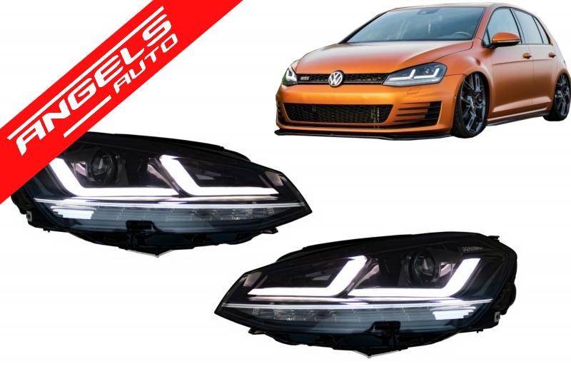 Faruri Osram Full LED compatibile cu Golf 7 (12-17) Crom pt Far Xenon si Pozitie Halogen - imagine 8
