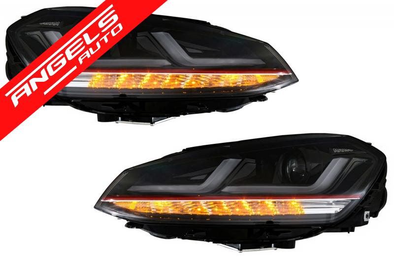 Faruri OSRAM Full LED compatibile cu VW Golf 7 VII (2012-2017) Rosu GTI LEDriving pt Halogen - imagine 4