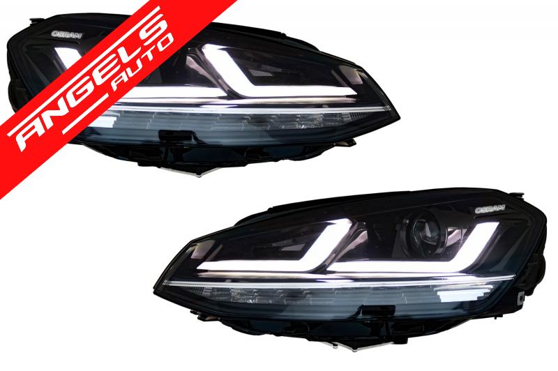 Faruri compatibile cu Golf 7 Osram Full LED compatibile cu Volkswagen (2012-2017) Crom LEDriving - imagine 2