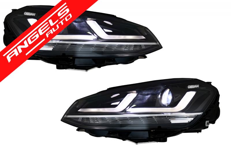 Faruri compatibile cu Golf 7 Osram Full LED compatibile cu Volkswagen (2012-2017) Crom LEDriving