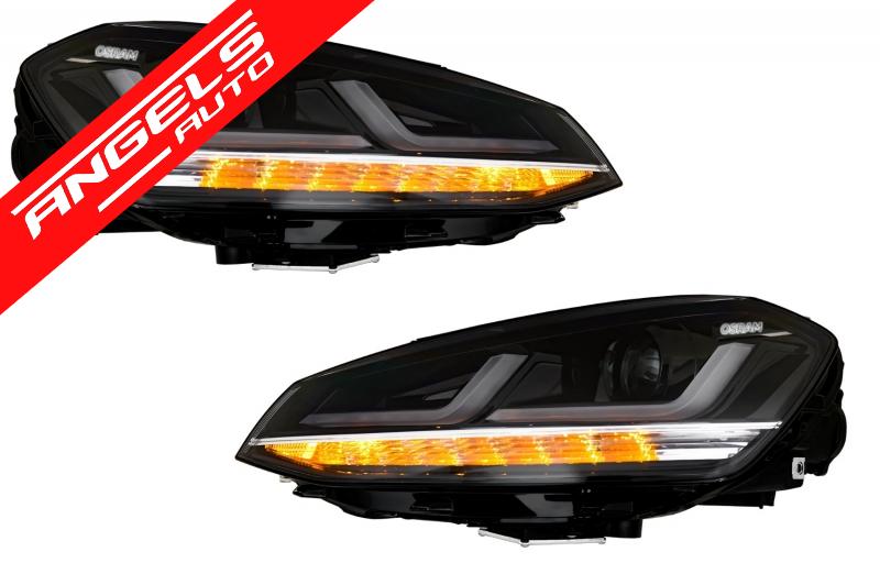 Faruri compatibile cu Golf 7 Osram Full LED compatibile cu Volkswagen (2012-2017) Crom LEDriving - imagine 3