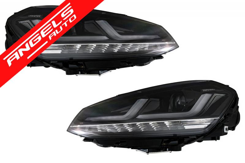 Faruri compatibile cu Golf 7 Osram Full LED compatibile cu Volkswagen (2012-2017) Black LEDrivin - imagine 4