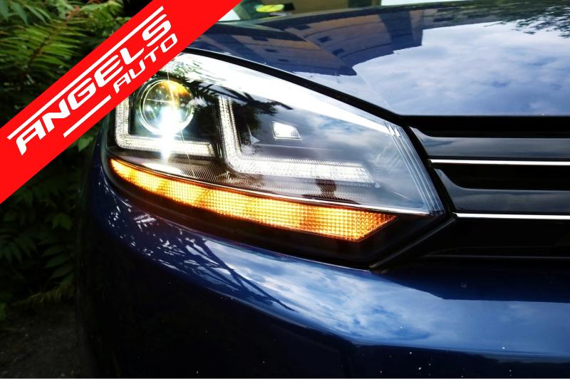 Faruri compatibile cu Golf 6 Osram LED Crom LEDriving Semnal Dinamic - imagine 4