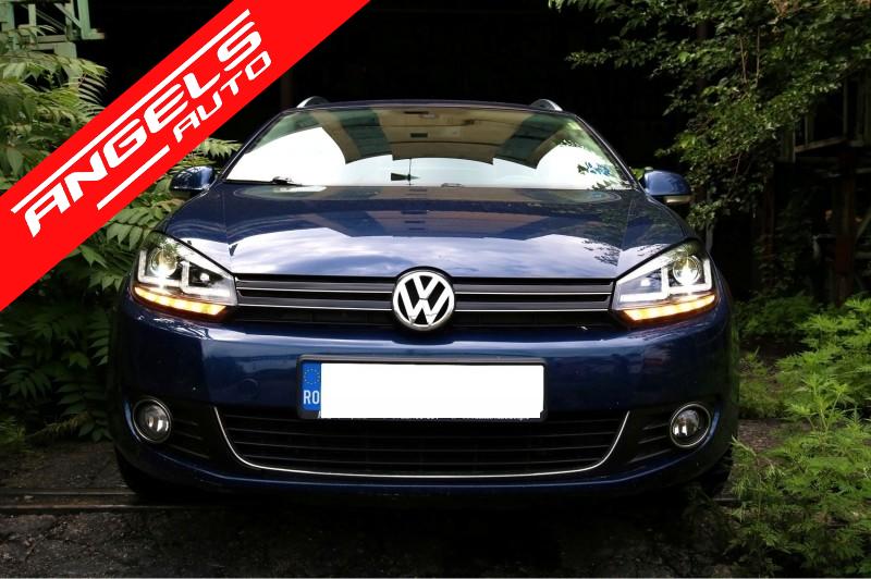 Faruri compatibile cu Golf 6 Osram LED Crom LEDriving Semnal Dinamic - imagine 6