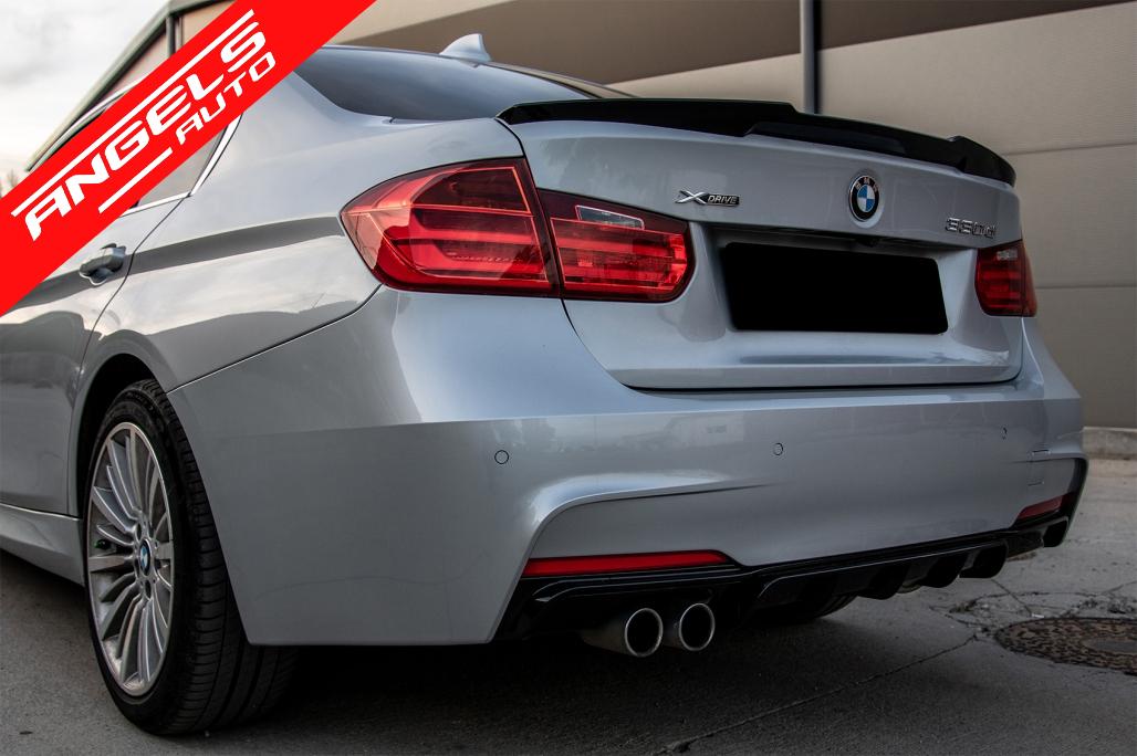 Difuzor M Spoiler Bara Spate compatibil cu BMW Seria 3 F30 (2011-up) M Performance - imagine 7