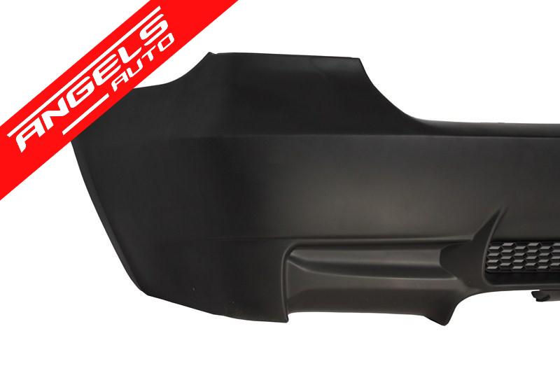 Bara spate M compatibila cu BMW Seria 3 E90 (2004-2011) M3 Look Evacuare Dubla - imagine 2