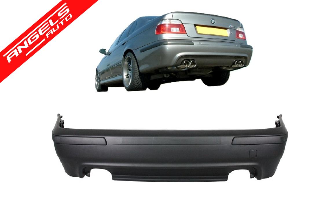 Bara Spate M5 compatibila cu BMW Seria 5 E39 Evacuare Dubla (1995-2003) Fara PDC - imagine 5