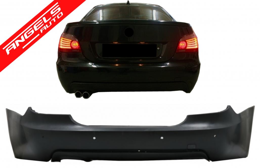 Bara spate compatibila cu BMW Seria 5 E60 LCI 2007-2010 M-Technik cu PDC 18mm - imagine 8