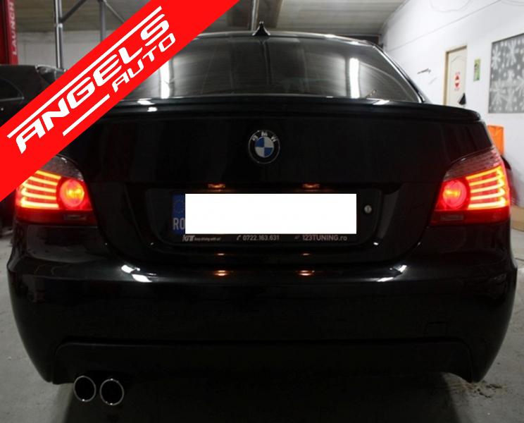 Bara spate M compatibila cu BMW Seria 5 E60 03-10 M-Technik Fara PDC - imagine 4