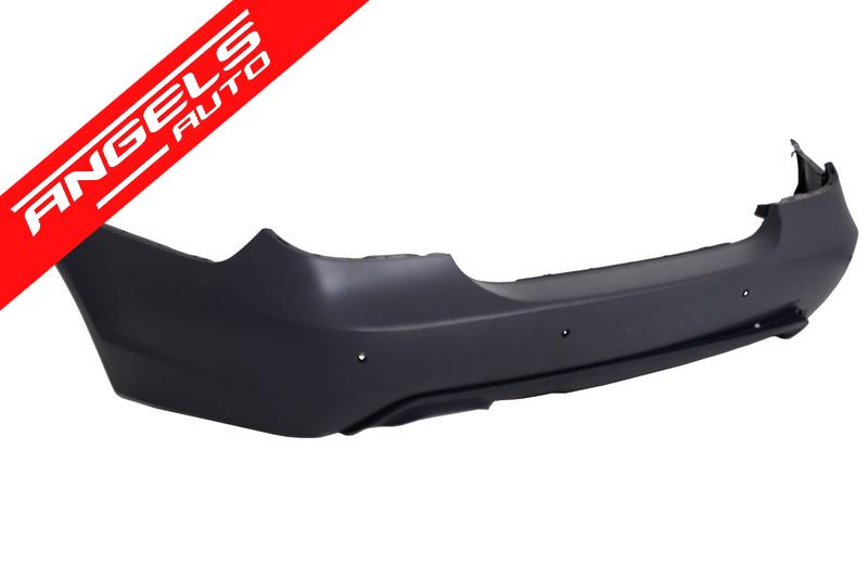 Bara spate M compatibila cu BMW Seria 5 E60 LCI 07-10 M-Technik cu PDC 18mm - imagine 2