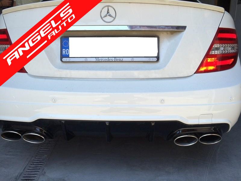 Bara Spate compatibila cu Mercedes C-Class W204 2007-2015 Facelift AMG Look - imagine 6