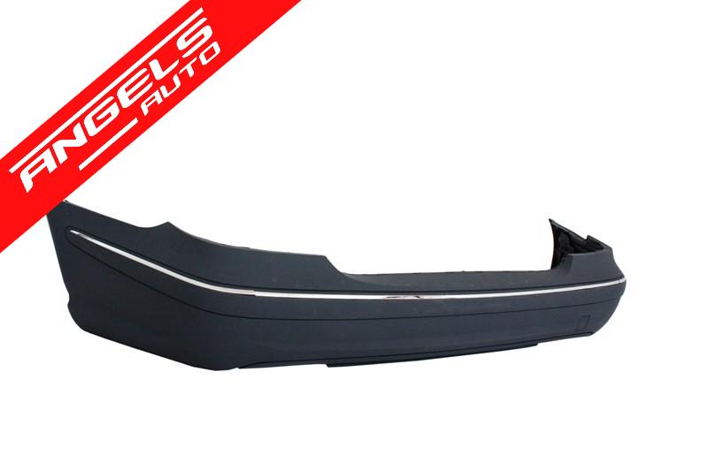 Bara Spate AMG compatibila cu Mercedes E-Class W211 (02-09) AMG Fara PDC Cu Tobe AMG - imagine 2