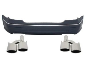 Bara Spate AMG compatibila cu Mercedes E-Class W211 (02-09) AMG Fara PDC Cu Tobe AMG