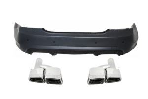Bara Spate compatibila cu Mercedes S-Class W221 (05-13) AMG Cu Tobe 63