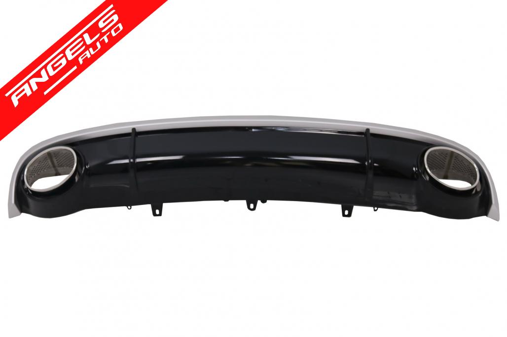 Difuzor Bara Spate compatibil cu Audi A7 4G (2010-2014) RS7 Look - imagine 2