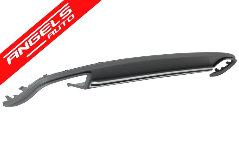 Difuzor Bara Spate compatibil cu Audi A4 B8 Facelift 2012-2015 S4 S-Line - imagine 3