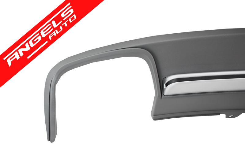 Difuzor Bara Spate compatibil cu Audi A4 B8 Facelift 2012-2015 S4 S-Line - imagine 4