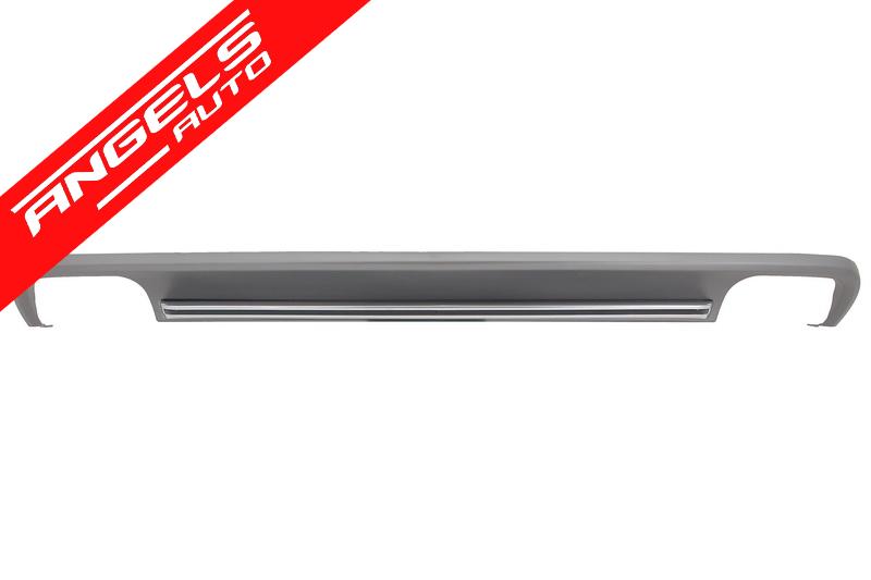 Difuzor Bara Spate compatibil cu Audi A6 C7 4G (2012-2015) S6 Design - imagine 4