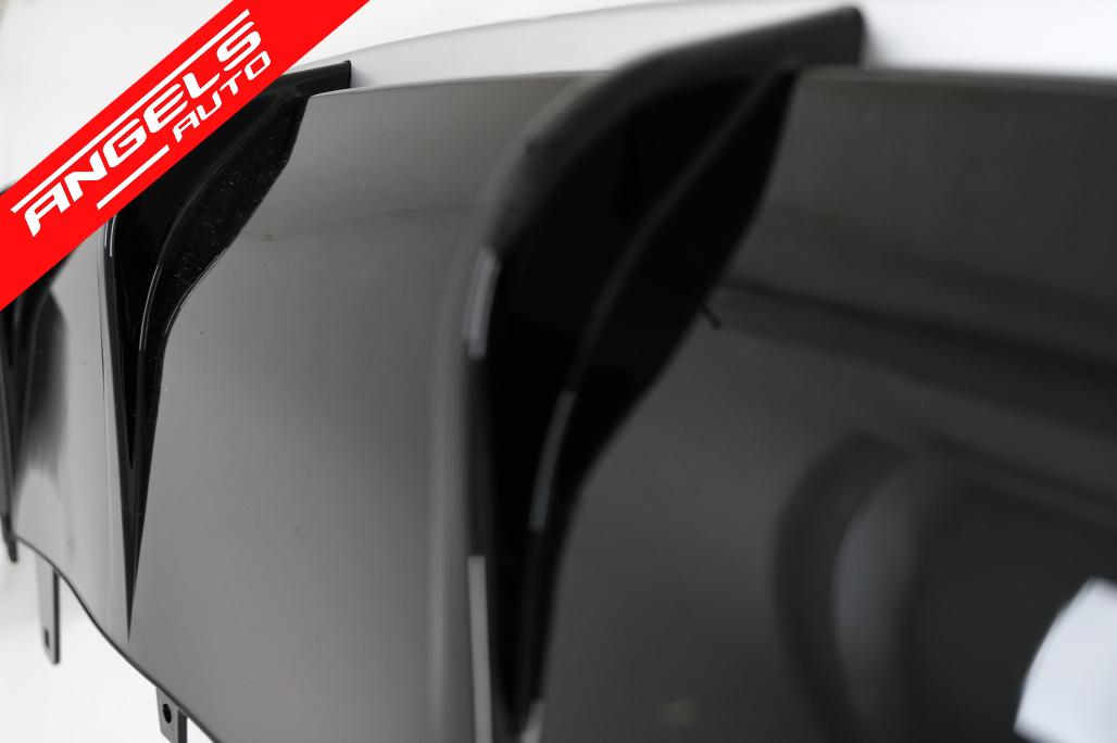 Difuzor Bara Spate si Tobe compatibil cu Audi A6 4G Facelift (2015-2018) RS6 Design - imagine 8