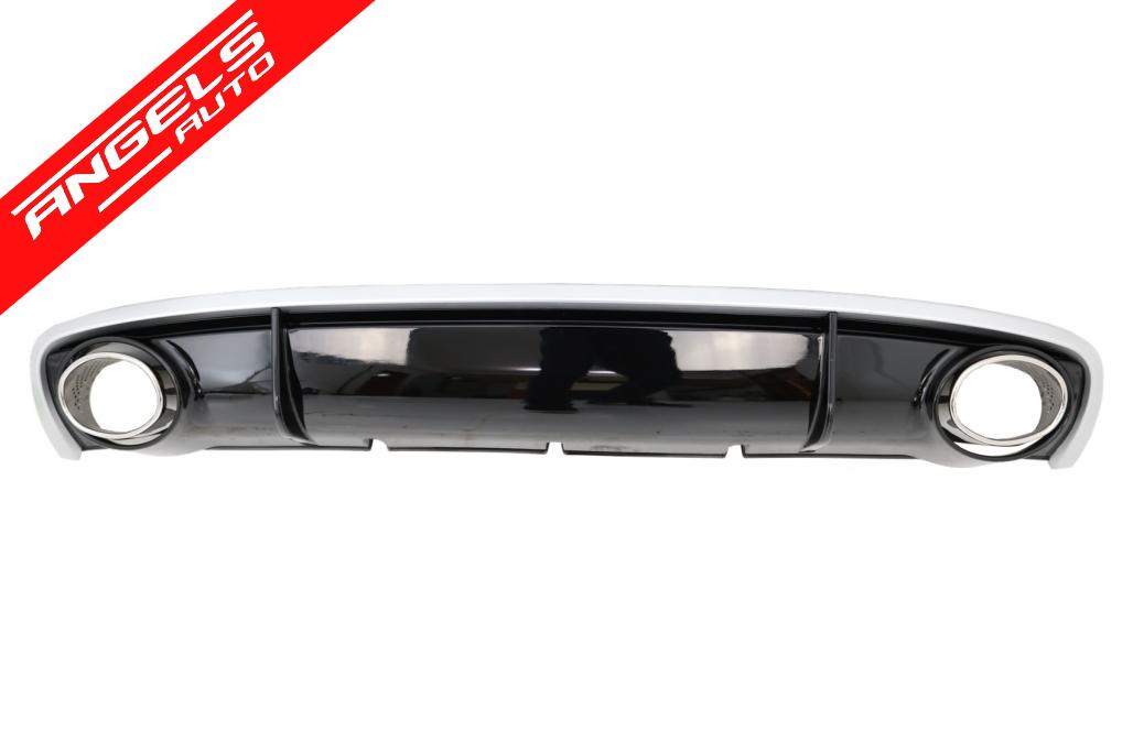 Difuzor Bara Spate si Evacuare compatibil cu Audi A4 B8 Facelift 2012-up RS4