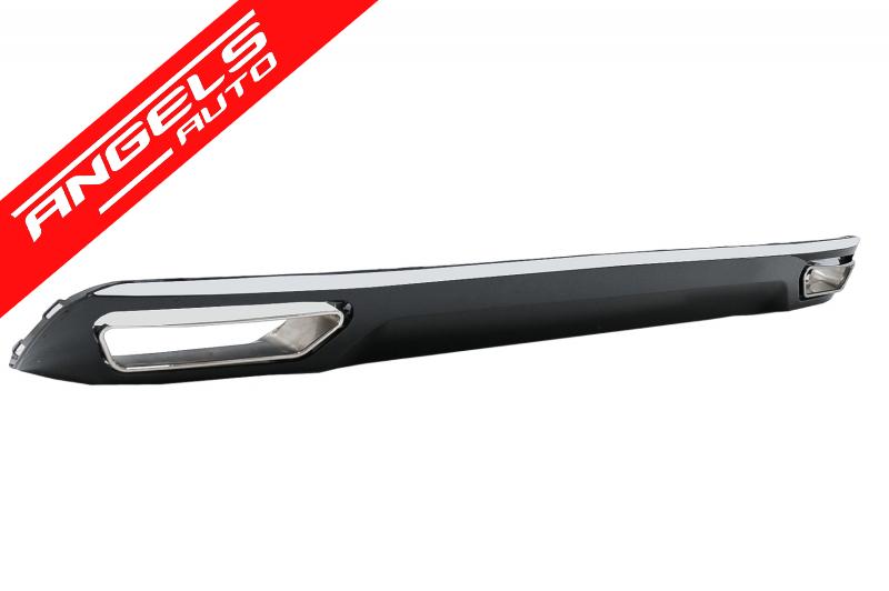 Difuzor Bara Spate si Tobe compatibil cu Audi A6 4G 10-14 Facelift W12 Design - imagine 2