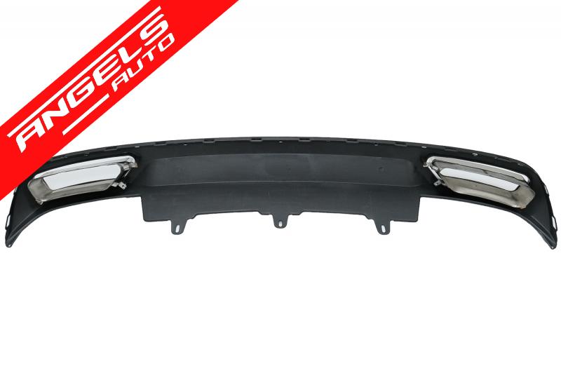 Difuzor Bara Spate si Tobe compatibil cu Audi A6 4G 10-14 Facelift W12 Design