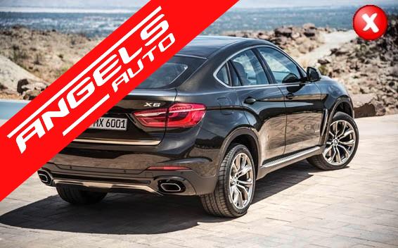 Difuzor Bara Spate compatibil cu BMW X6 F16 V8 M-tech si Ornamente Evacuare - imagine 7