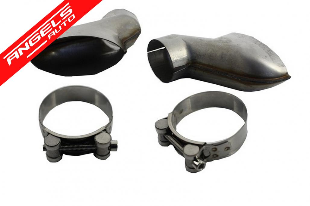 Difuzor Bara Spate si Ornamente Evacuare compatibil cu Audi A6 C7 4G (2010-2014) RS6 Look - imagine 7