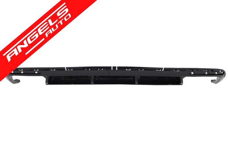 Difuzor Bara Spate compatibil cu Passat CC 12-17 R Line Dubla Evacuare - imagine 2