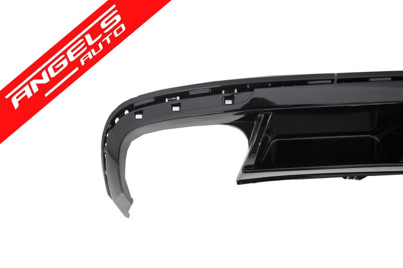 Difuzor Bara Spate compatibil cu Passat CC 12-17 R Line Dubla Evacuare - imagine 4