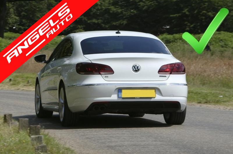 Difuzor Bara Spate compatibil cu Passat CC 12-17 R Line Dubla Evacuare - imagine 7