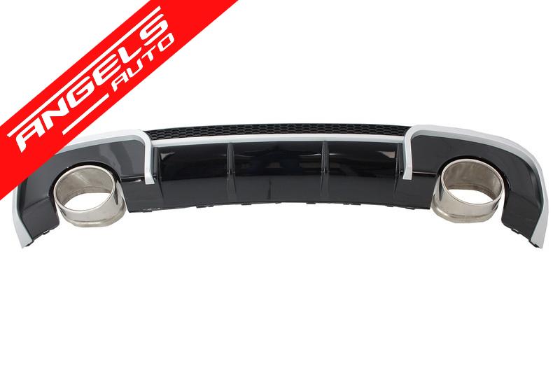Difuzor Bara Spate compatibil cu Audi A3 8V Hatchback Sportback (2012-2015) RS3 - imagine 3