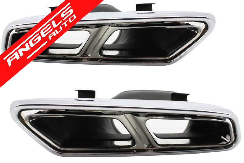 Bara Spate compatibila cu Mercedes W222 S-Class (2013-up) S65 AMG Cu Tipsuri S65 - imagine 4