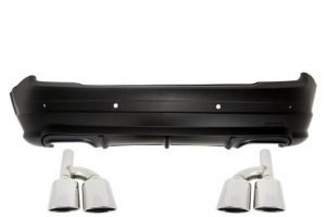 Bara Spate cu Evacuare compatibila cu Mercedes C-Class W204 (2007-2011) AMG