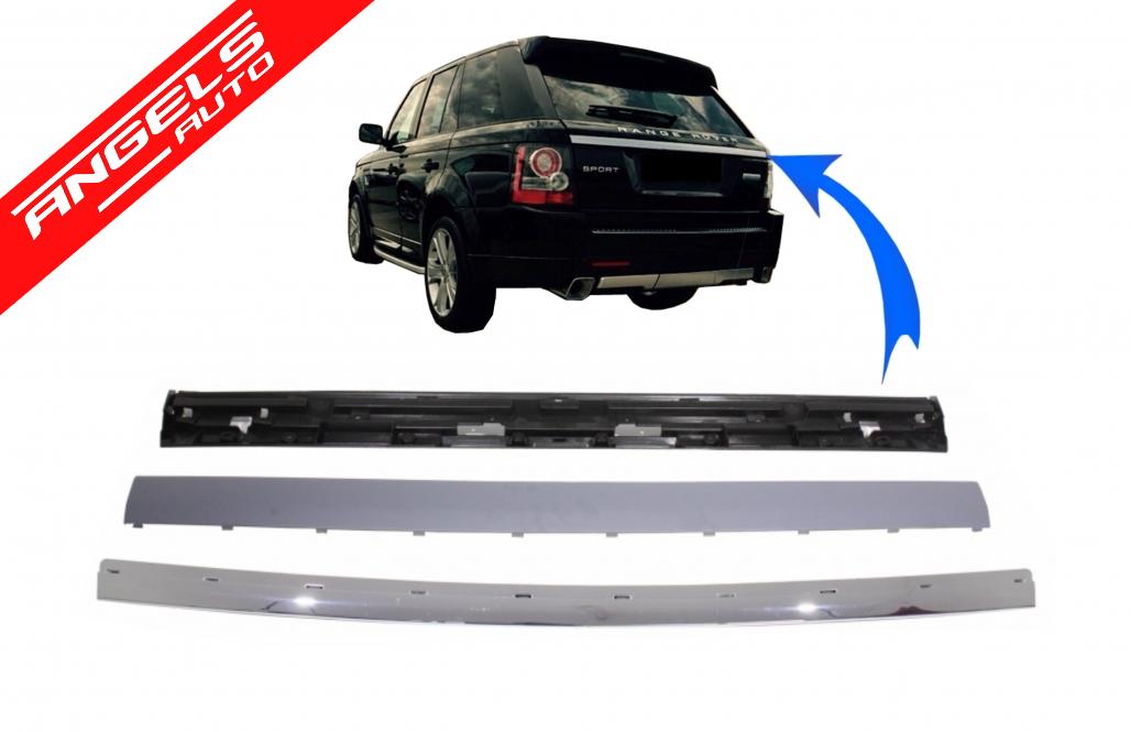 Ornament bondou portbagaj compatibil cu Range Rover Sport L320 05-11 Facelift Crom - imagine 6