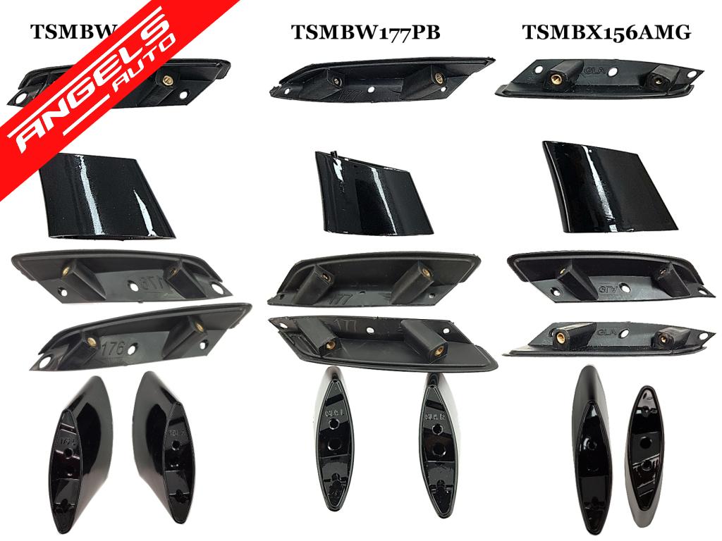 Eleron Portbagaj compatibil cu Mercedes A-Class W176 (2012-2018) A45 Look Negru Lucios - imagine 6